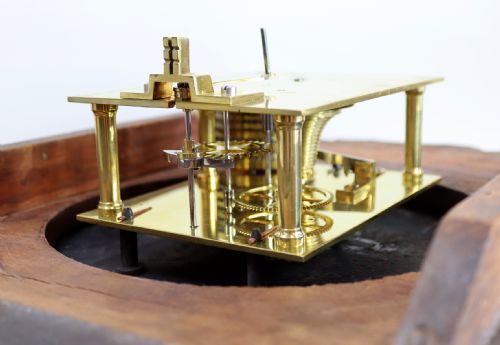 AN IMPRESSIVE FUSEE DIAL CLOCK BY SHORE - ADDITIONAL PHOTO 5