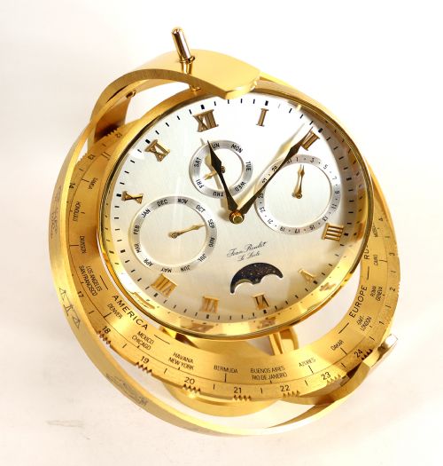 JEAN ROULET 'PRESIDENTS CLOCK' IN THE SHAPE OF AN ARMILLARY SPHERE - ADDITIONAL PHOTO 4