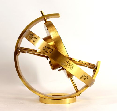 JEAN ROULET 'PRESIDENTS CLOCK' IN THE SHAPE OF AN ARMILLARY SPHERE - ADDITIONAL PHOTO 8