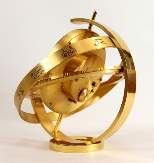 JEAN ROULET 'PRESIDENTS CLOCK' IN THE SHAPE OF AN ARMILLARY SPHERE - ADDITIONAL PHOTO 10