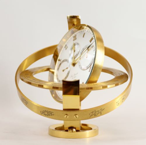 JEAN ROULET 'PRESIDENTS CLOCK' IN THE SHAPE OF AN ARMILLARY SPHERE - ADDITIONAL PHOTO 12