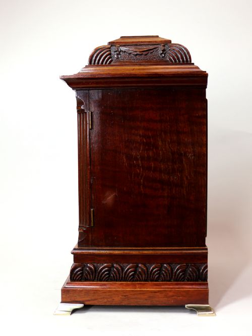 MINIATURE BRACKET CLOCK BY ELKINGTON CO - ADDITIONAL PHOTO 5