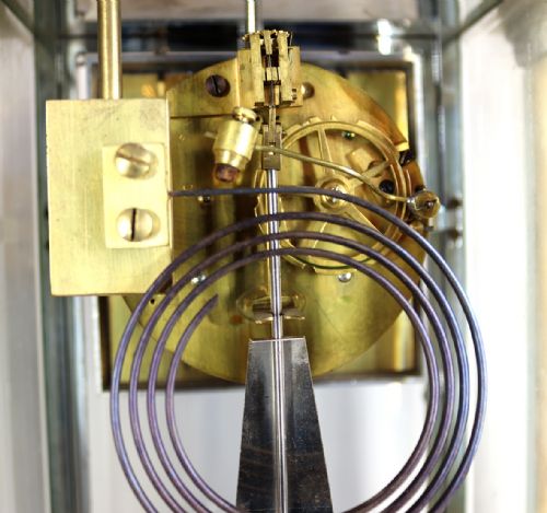 ART DECO CLOCK AND GARNITURE - ADDITIONAL PHOTO 4