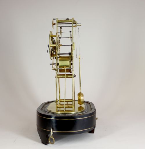 A MINIATURE SKELETON ALARM CLOCK BY VICTOR ATHANASE PIERRET - ADDITIONAL PHOTO 3