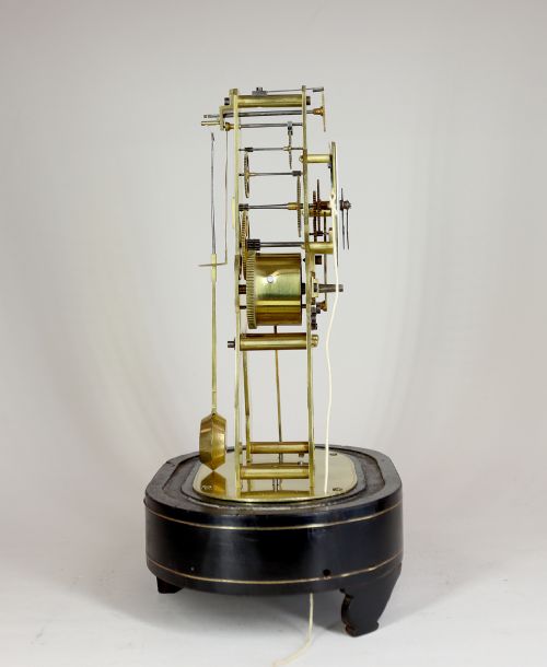 A MINIATURE SKELETON ALARM CLOCK BY VICTOR ATHANASE PIERRET - ADDITIONAL PHOTO 5