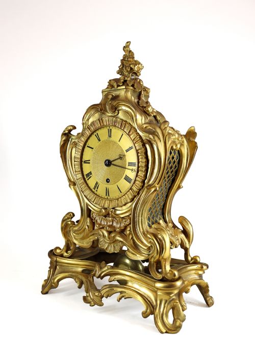 SINGLE FUSEE MANTEL CLOCK BY HAY LONDON - ADDITIONAL PHOTO 1