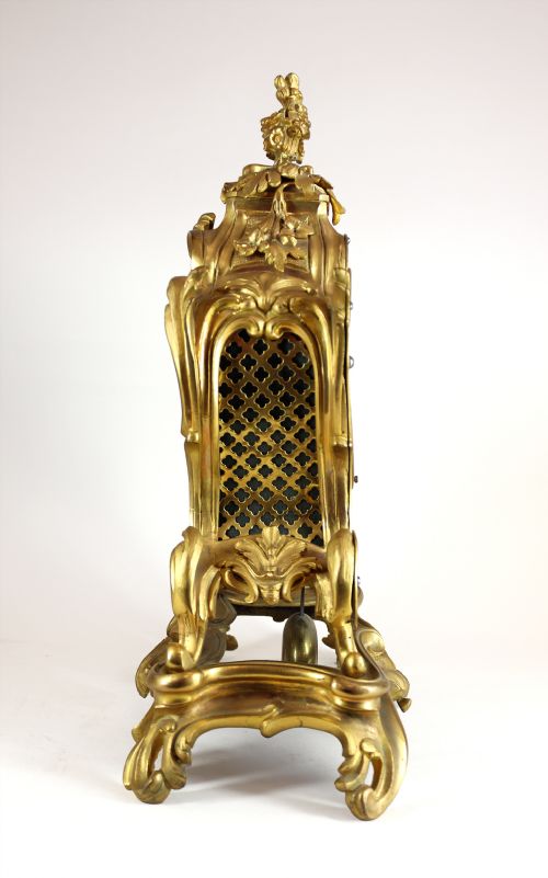 SINGLE FUSEE MANTEL CLOCK BY HAY LONDON - ADDITIONAL PHOTO 2