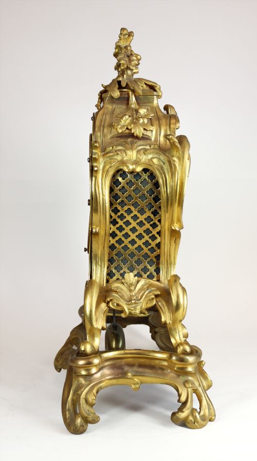 SINGLE FUSEE MANTEL CLOCK BY HAY LONDON - ADDITIONAL PHOTO 4