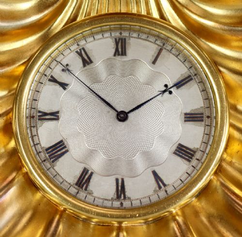 A STRUT CLOCK IN THE MANNER OF THOMAS COLE BY HOWELL JAMES CO - ADDITIONAL PHOTO 2