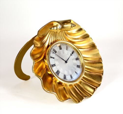 A STRUT CLOCK IN THE MANNER OF THOMAS COLE BY HOWELL JAMES CO - ADDITIONAL PHOTO 7