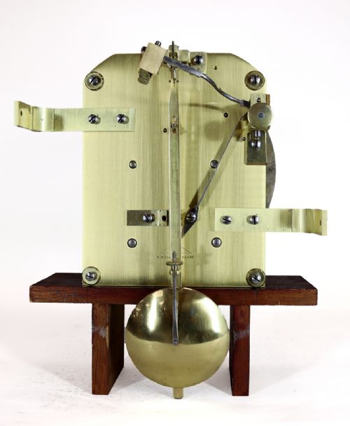 A TWIN FUSEE BRACKET CLOCK BY DENT - ADDITIONAL PHOTO 10