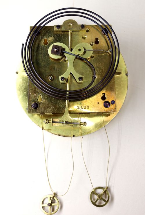 A MINIATURE TWO TRAIN VIENNA REGULATOR - ADDITIONAL PHOTO 4