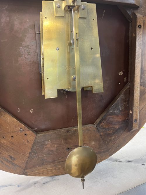 GOLIATH SINGLE FUSEE DIAL CLOCK OR STATION CLOCK - ADDITIONAL PHOTO 7