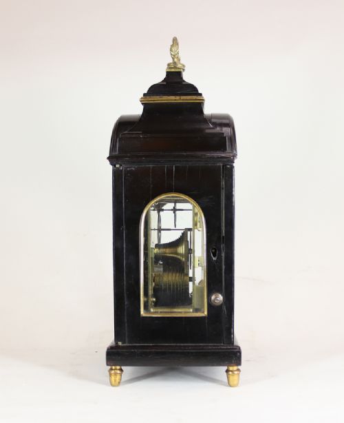 GRIMALDI AND JOHNSON STRAND LONDON MINIATURE BRACKET TIMEPIECE - ADDITIONAL PHOTO 2