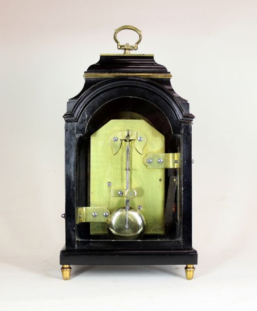 GRIMALDI AND JOHNSON STRAND LONDON MINIATURE BRACKET TIMEPIECE - ADDITIONAL PHOTO 3
