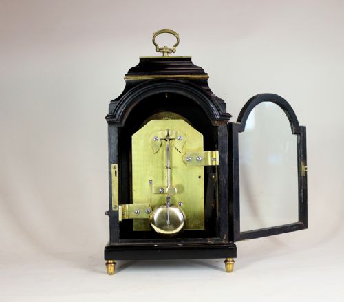 GRIMALDI AND JOHNSON STRAND LONDON MINIATURE BRACKET TIMEPIECE - ADDITIONAL PHOTO 6