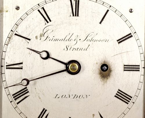GRIMALDI AND JOHNSON STRAND LONDON MINIATURE BRACKET TIMEPIECE - ADDITIONAL PHOTO 10