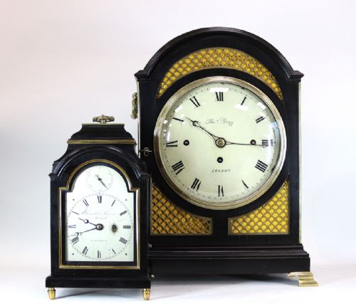 GRIMALDI AND JOHNSON STRAND LONDON MINIATURE BRACKET TIMEPIECE - ADDITIONAL PHOTO 13