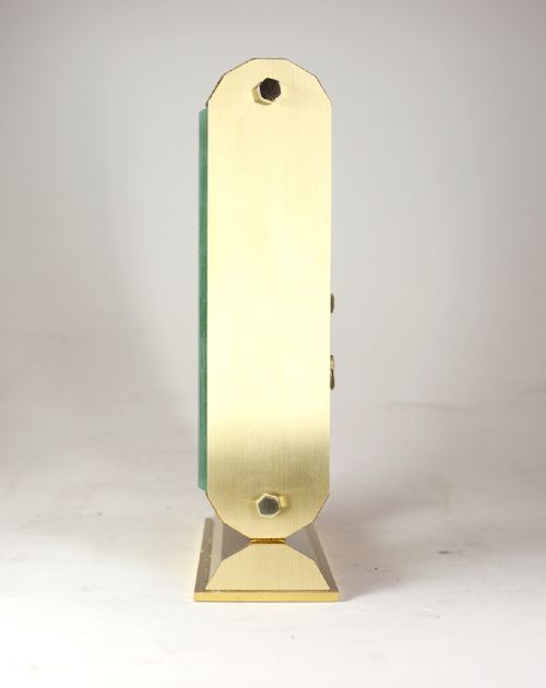 A MIDCENTURY SWISS INLINE SKELETON TIMEPIECE - ADDITIONAL PHOTO 2