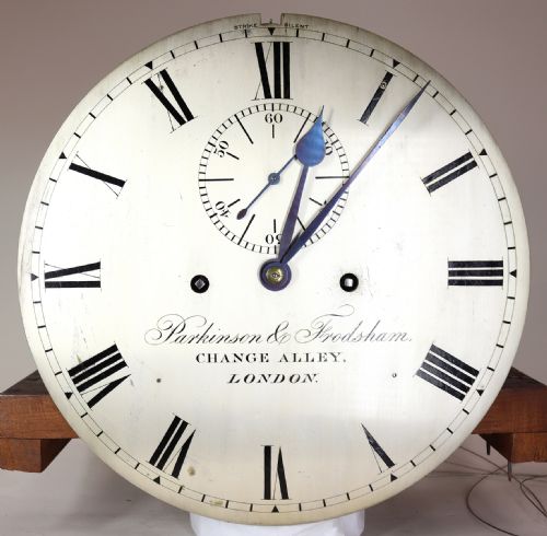 A PARKINSON FRODSHAM EIGHT DAY LONGCASE - ADDITIONAL PHOTO 2