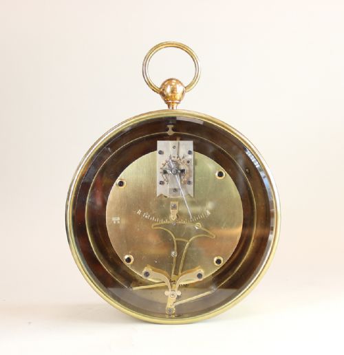 A RARE BOURDON AND RICHARDS CLOCK BAROMETER - ADDITIONAL PHOTO 11