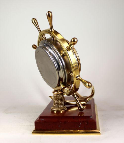 INDUSTRIAL SERIES NAUTICAL DESK CLOCK - ADDITIONAL PHOTO 3