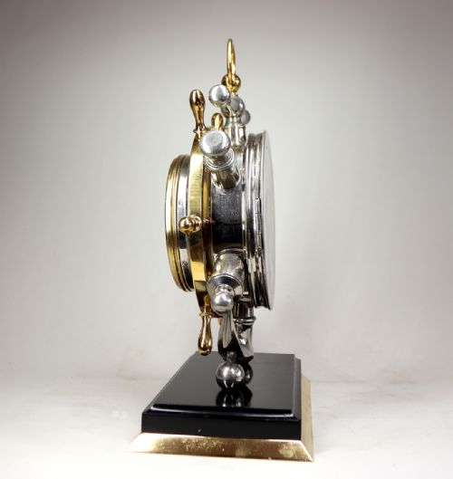 NAUTICAL DESK TIMEPIECE FROM THE GUILMET INDUSTRIAL SERIES - ADDITIONAL PHOTO 2