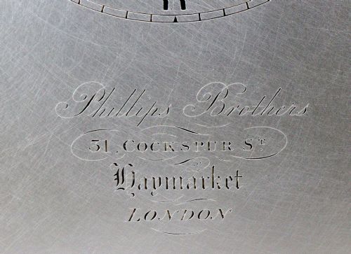 A SINGLE FUSEE LIBRARY TIMEPIECE BY PHILLIPS BROTHERS - ADDITIONAL PHOTO 9