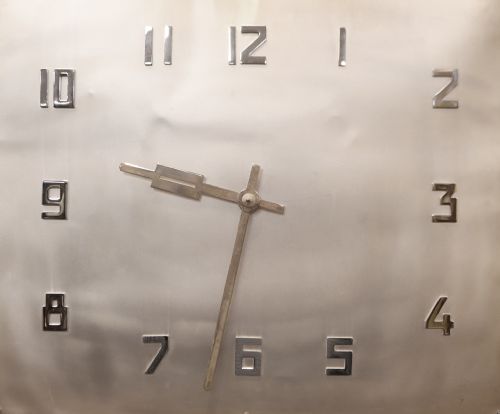 AN ART DECO QUARTER CHIMING LONGCASE CLOCK - ADDITIONAL PHOTO 2
