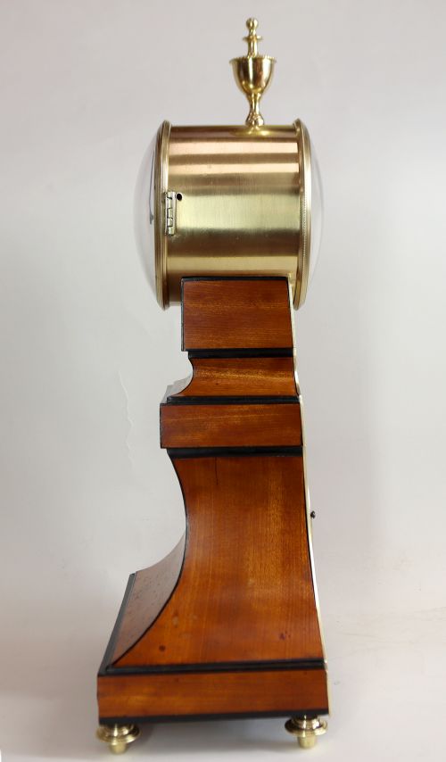 A RARE THOMAS WEEKS TWIN FUSEE STRIKING BALLOON CLOCK WITH EXCEPTIONAL PROVENANCE - ADDITIONAL PHOTO 3