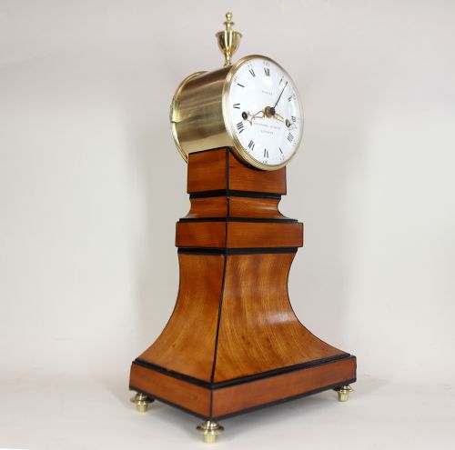 A RARE THOMAS WEEKS TWIN FUSEE STRIKING BALLOON CLOCK WITH EXCEPTIONAL PROVENANCE - ADDITIONAL PHOTO 6