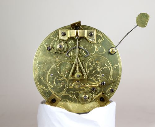 A RARE THOMAS WEEKS TWIN FUSEE STRIKING BALLOON CLOCK WITH EXCEPTIONAL PROVENANCE - ADDITIONAL PHOTO 7