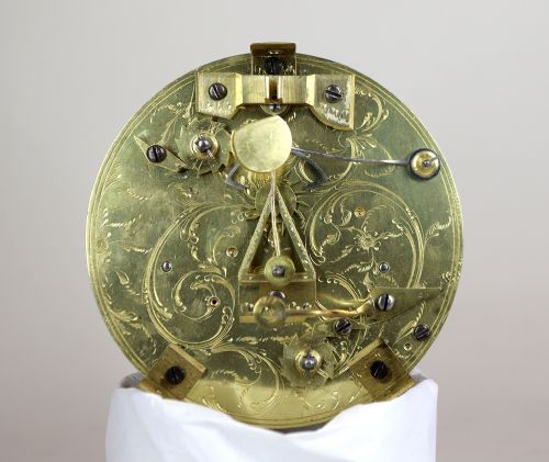 A RARE THOMAS WEEKS TWIN FUSEE STRIKING BALLOON CLOCK WITH EXCEPTIONAL PROVENANCE - ADDITIONAL PHOTO 8