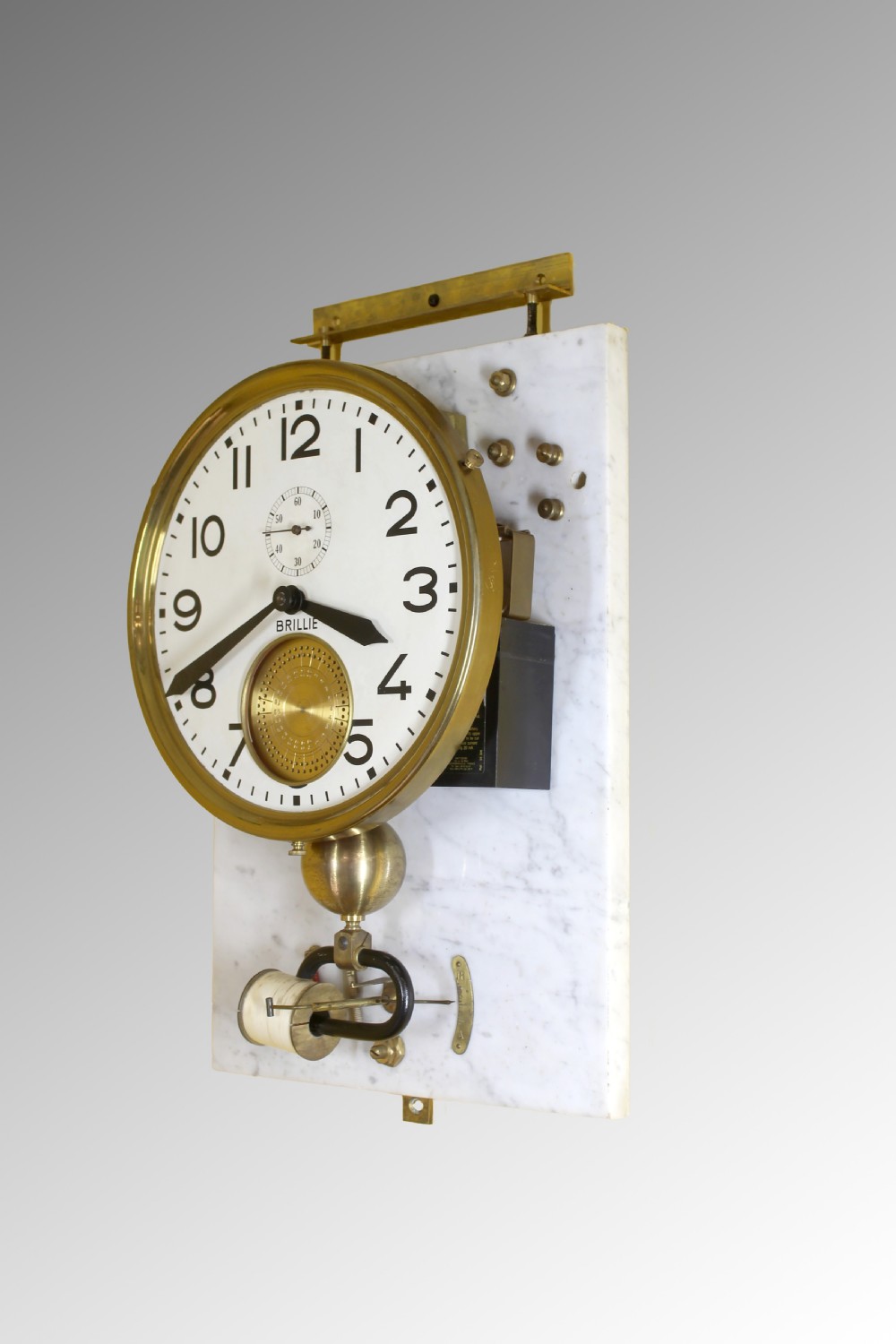 Electrique Brillie Wall Clock Regulator View III