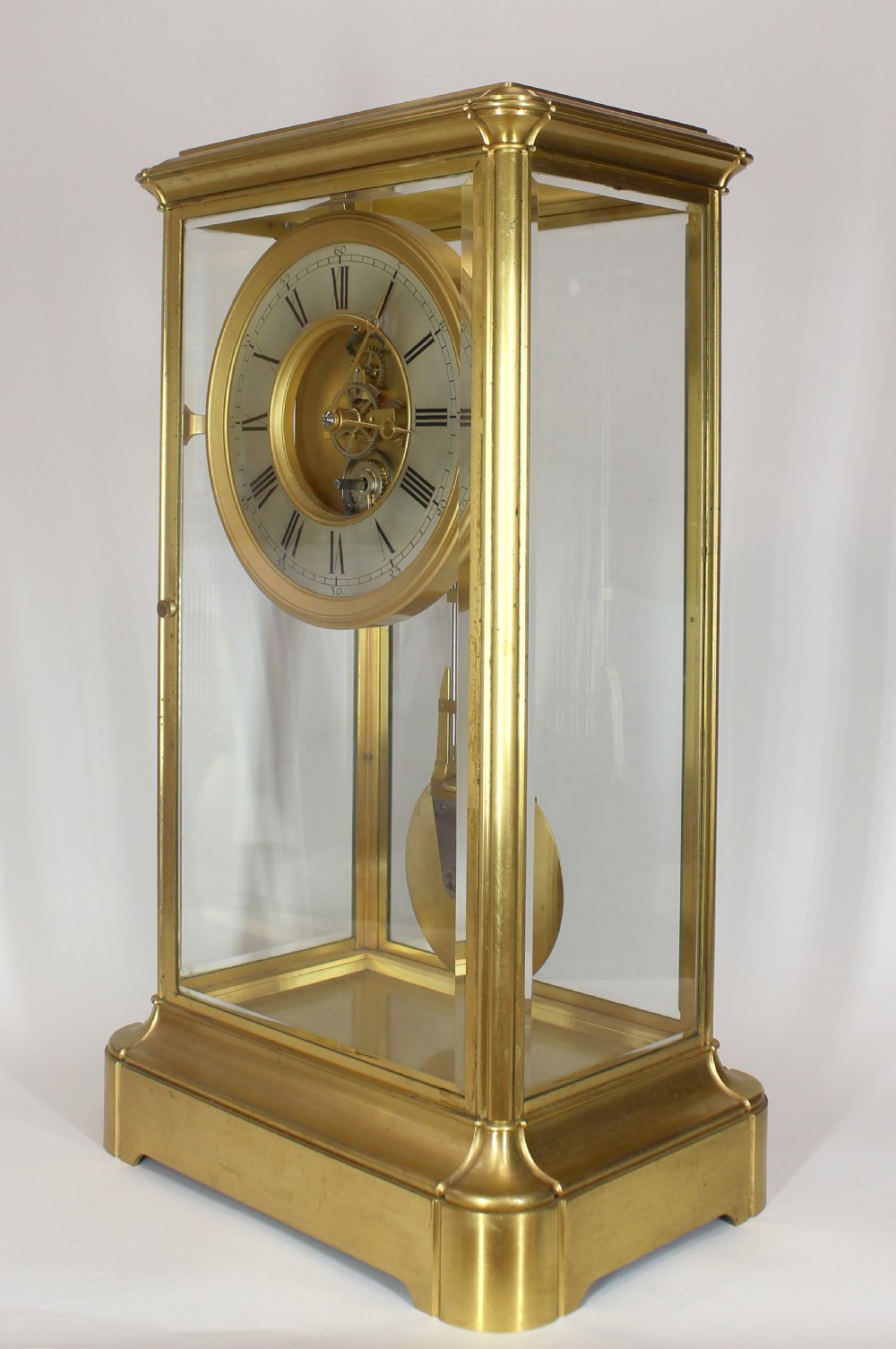 Goliath Five Glass table Regulator by Fernand François View III