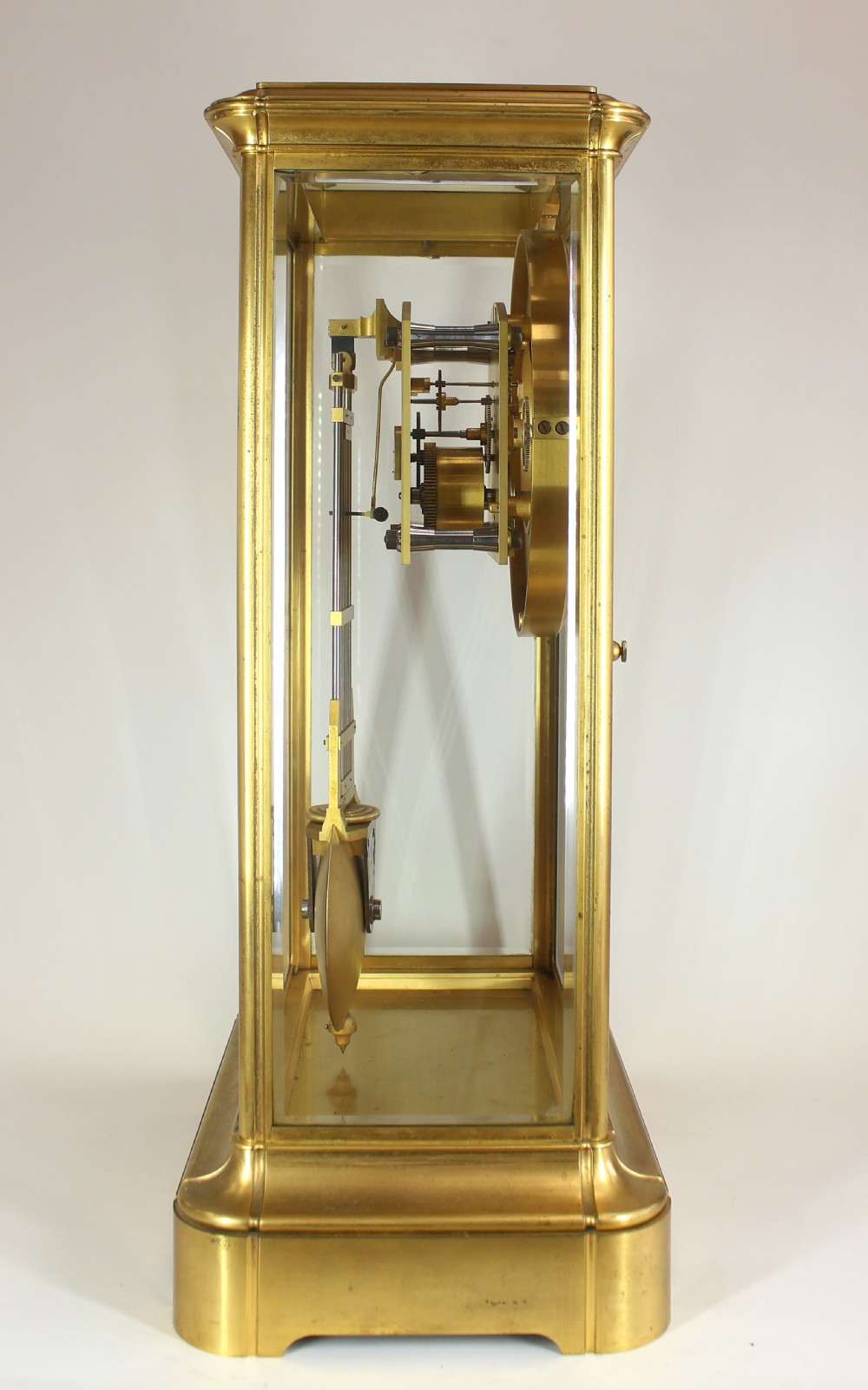 Goliath Five Glass table Regulator by Fernand François View IV
