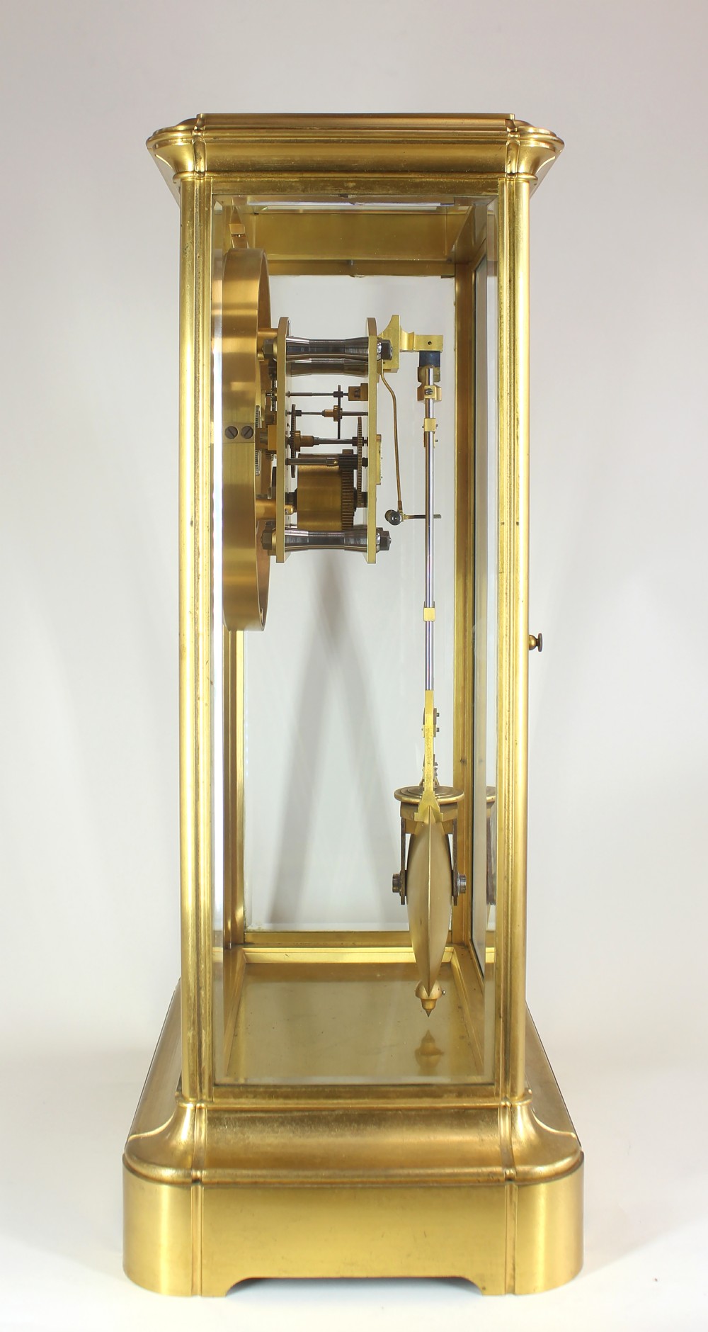 Goliath Five Glass table Regulator by Fernand François View VI