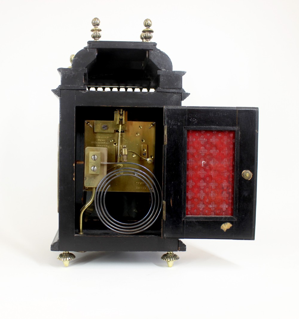 Miniature French Inlaid Bracket Clock View IV