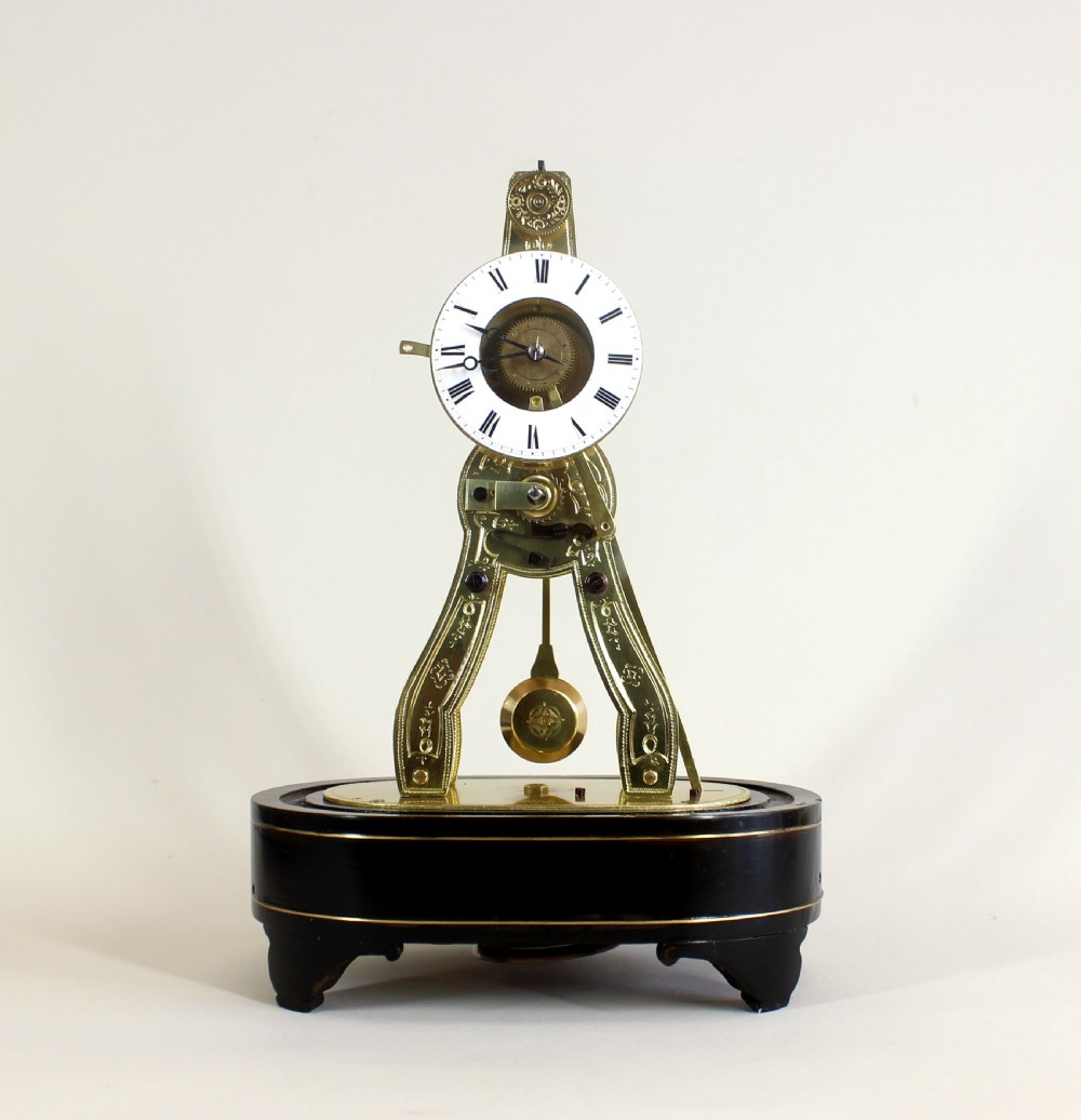 Miniature Skeleton Alarm Clock View III