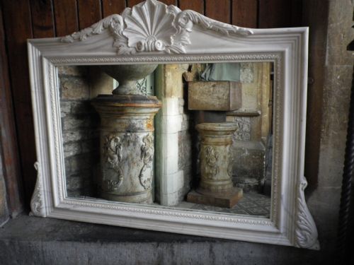 Victorian Marble Mirror