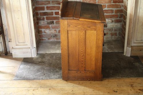 VICTORIAN OAK CHIDS DESK - ADDITIONAL PHOTO 3