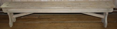 RUSTIC PINE TABLE AND BENCHES - ADDITIONAL PHOTO 3