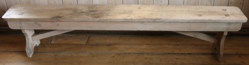 RUSTIC PINE TABLE AND BENCHES - ADDITIONAL PHOTO 4
