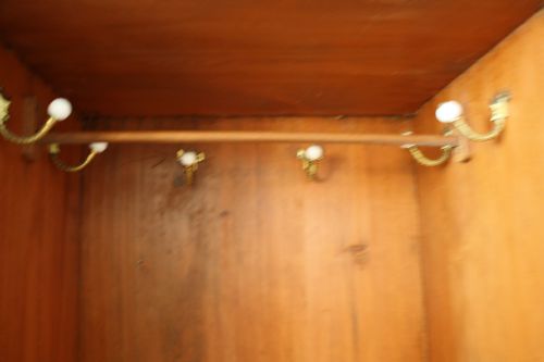 VICTORIAN FRENCH PAINTED WARDROBE - ADDITIONAL PHOTO 5