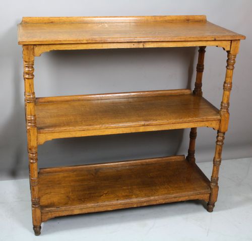 victorian whatnotbuffet stand - CATEGORY: ANTIQUE FURNITURE - DATED VICTORIAN