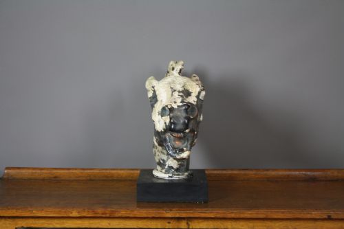 HORSES HEAD SCULPTURE - ADDITIONAL PHOTO 2