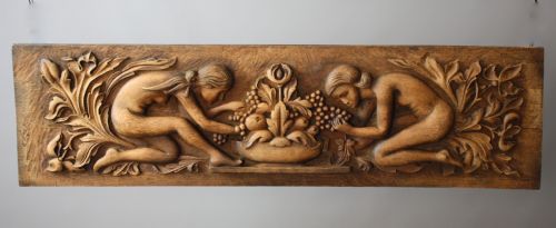 arts and crafts panelcirca 1890 - CATEGORY: ANTIQUE MISCELLANEOUS - DATED 1890