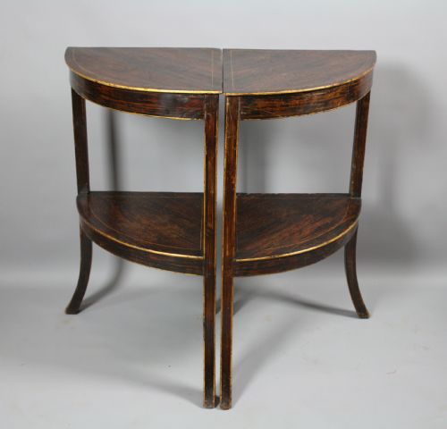 PAIR OF WILLIAM 1V CORNER TABLES - ADDITIONAL PHOTO 4