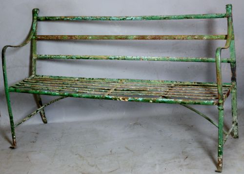 regency garden bench - CATEGORY: ANTIQUE MISCELLANEOUS - DATED 1800