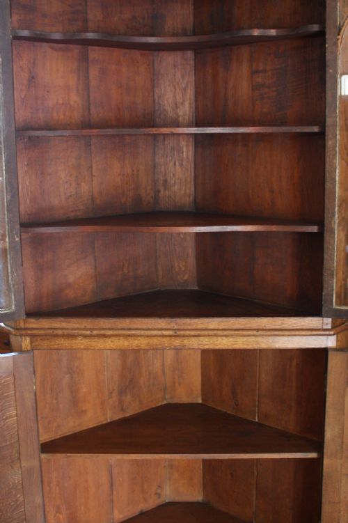 GEORGIAN OAK CUPBOARD - ADDITIONAL PHOTO 2